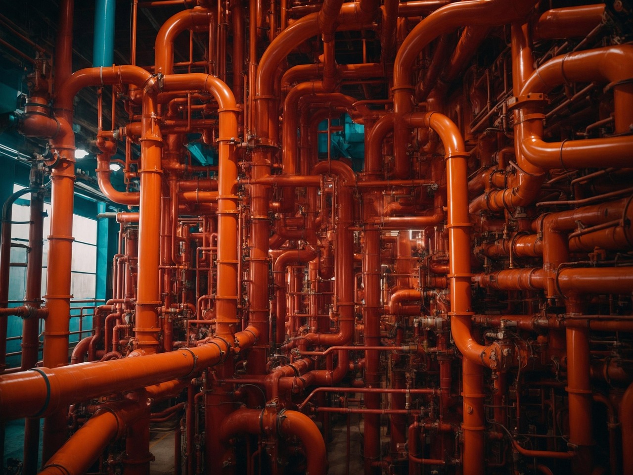 Gas pressure test setup: gauge and test rig for verifying tightness